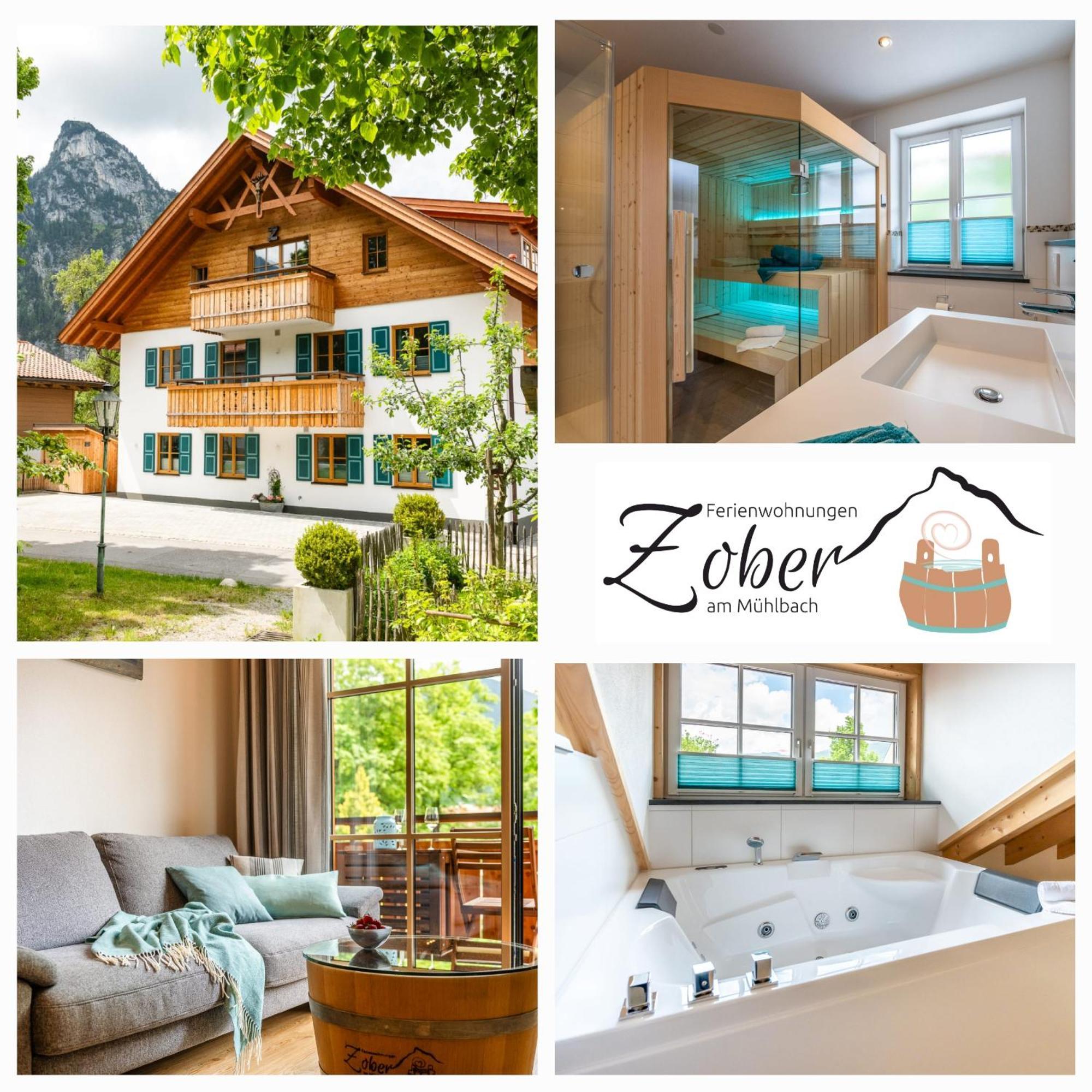 Ferienwohnungen Zober Am Muehlbach Oberammergau Zewnętrze zdjęcie